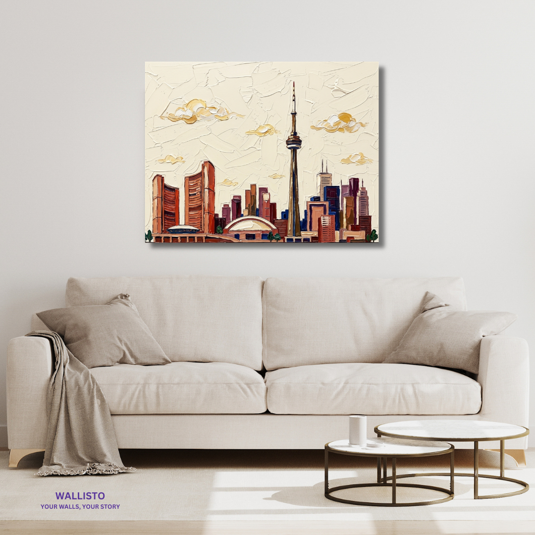 Toronto in Warm Light