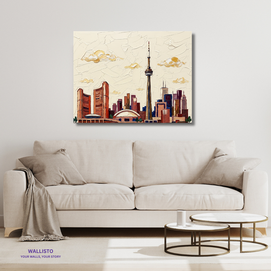 Toronto in Warm Light