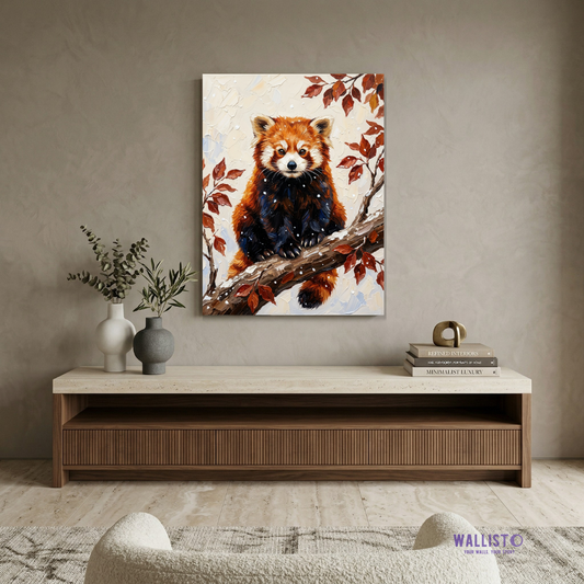 Snowfall Red Panda