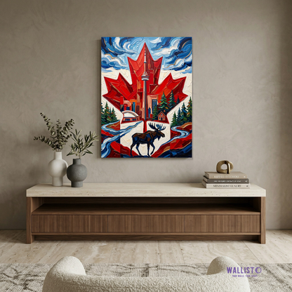 Toronto Maple Skyline