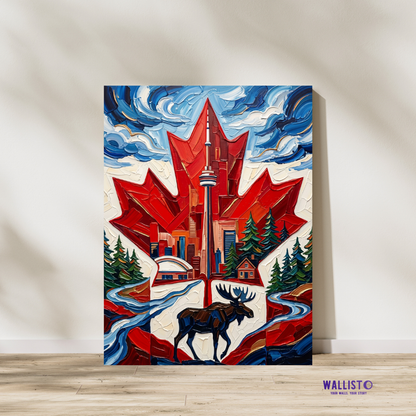 Toronto Maple Skyline