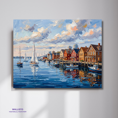 Harbour Light Reflections