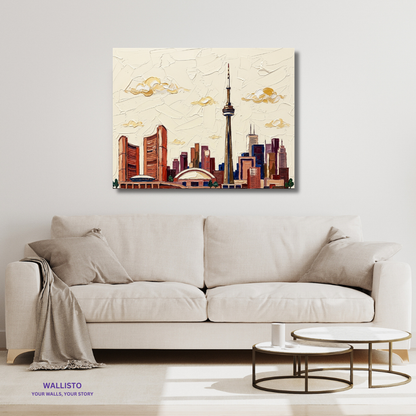 Toronto in Warm Light
