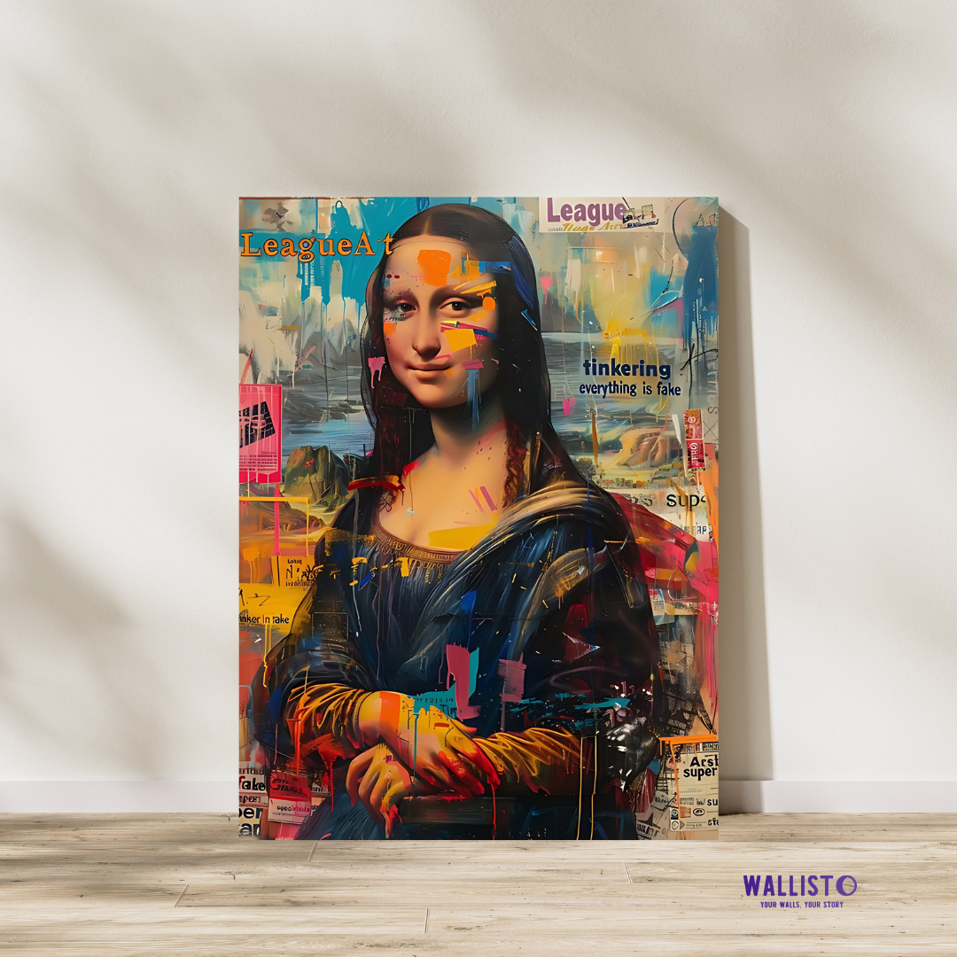 Mona Lisa (Street Art Interpretation)