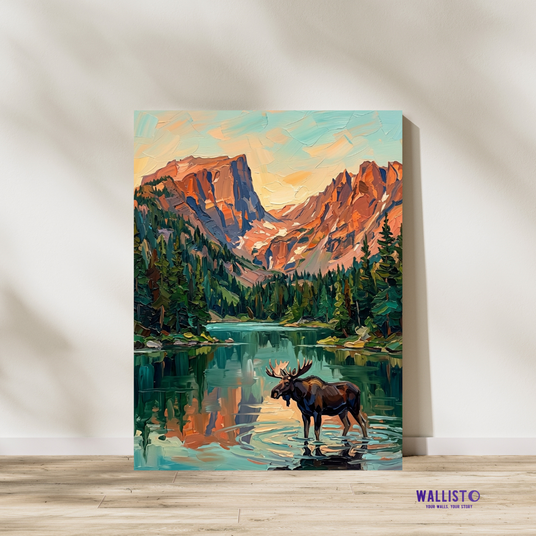Maligne Lake Moose