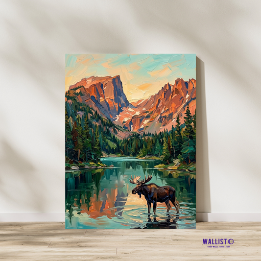 Maligne Lake Moose