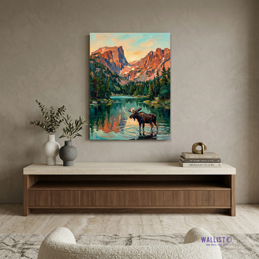 Maligne Lake Moose