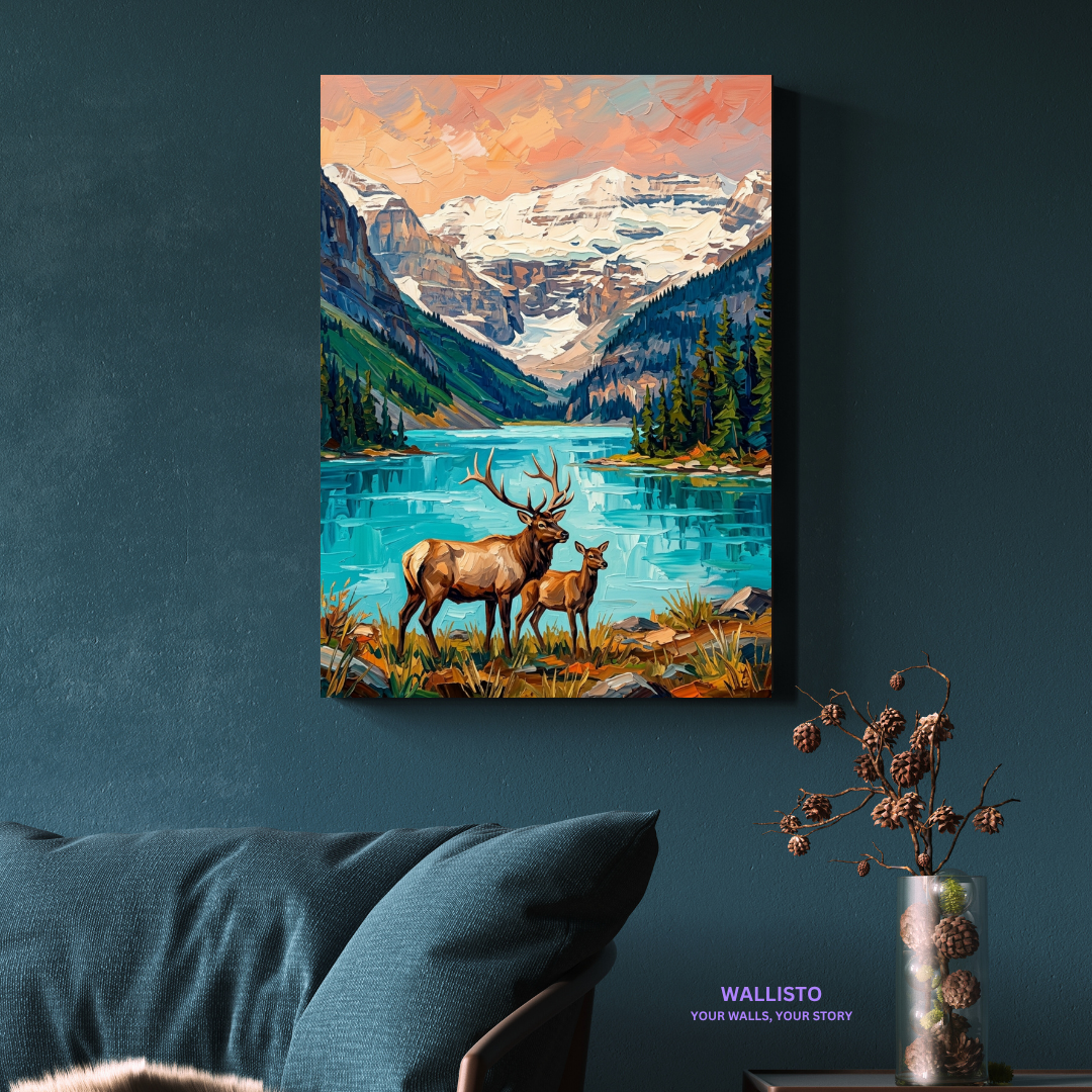 Lake Louise Elk