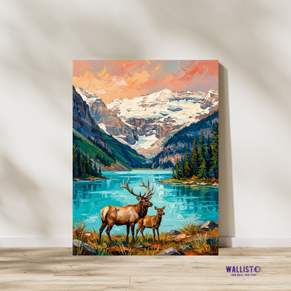 Lake Louise Elk