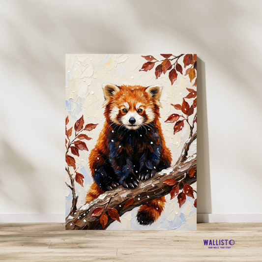 Snowfall Red Panda
