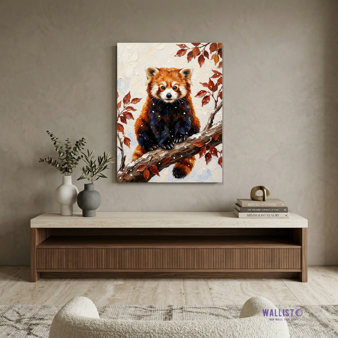 Snowfall Red Panda