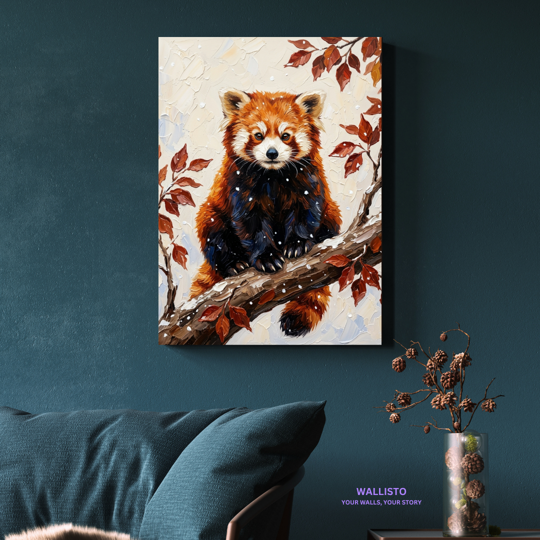 Snowfall Red Panda