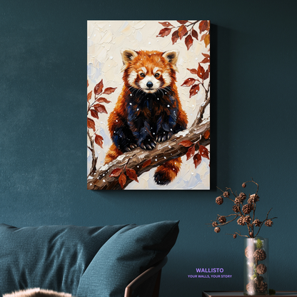 Snowfall Red Panda