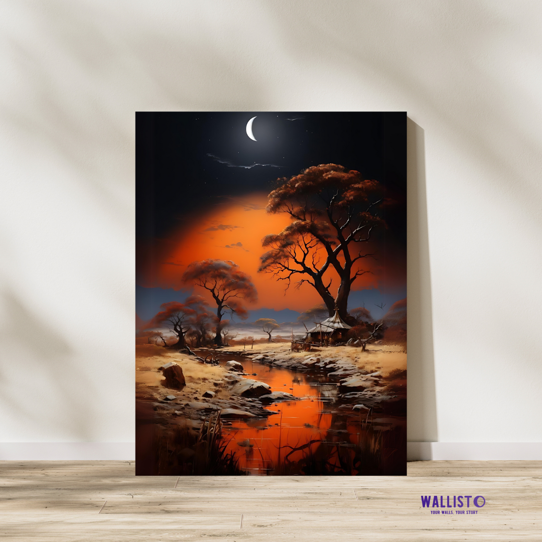 Moonlit Savannah